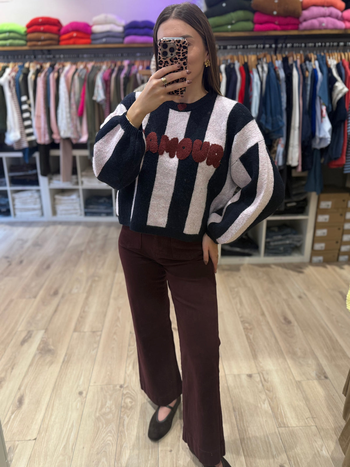 Pantalon Gasparette Bordeau