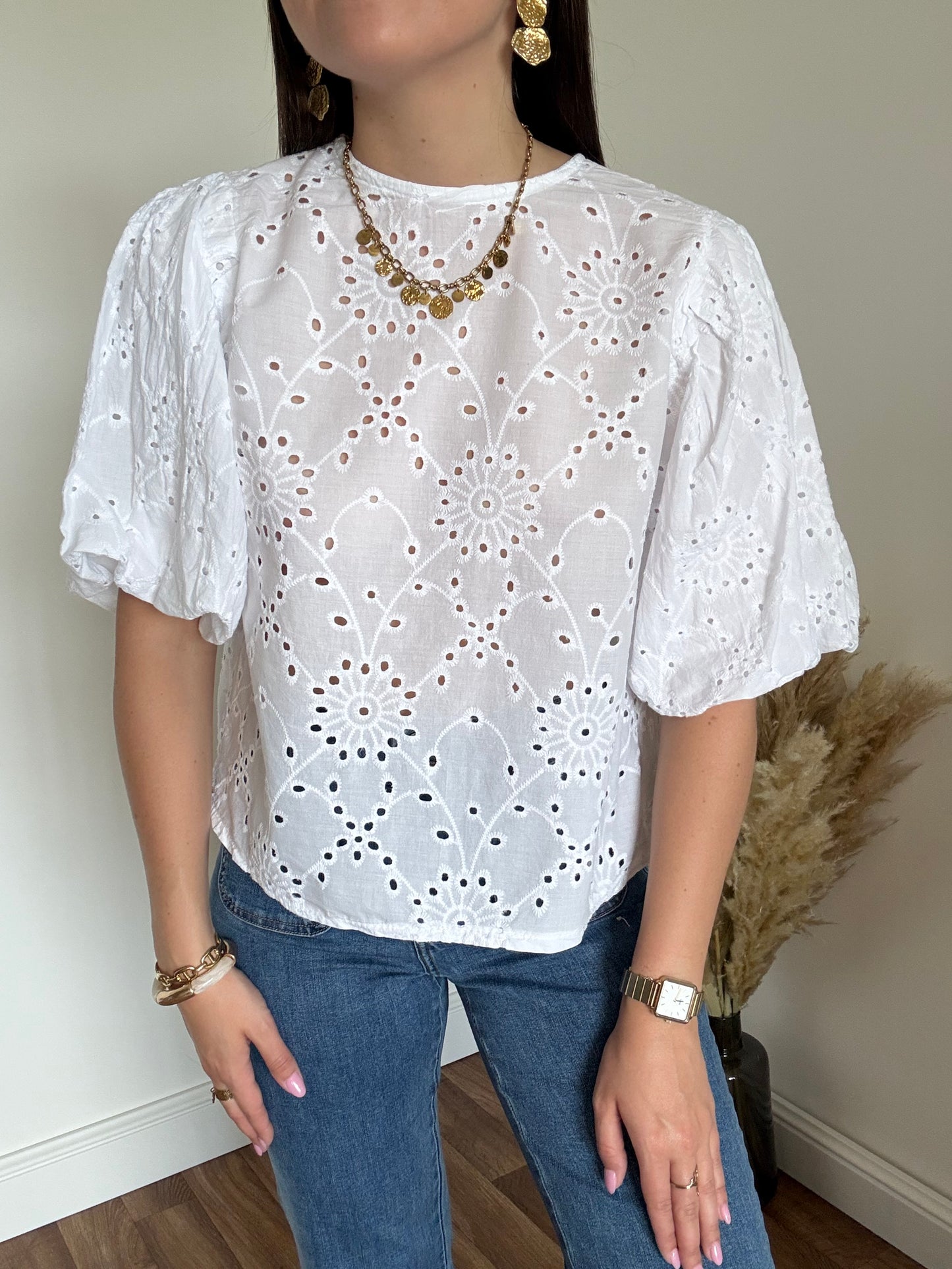 Blouse Charlotte Blanche