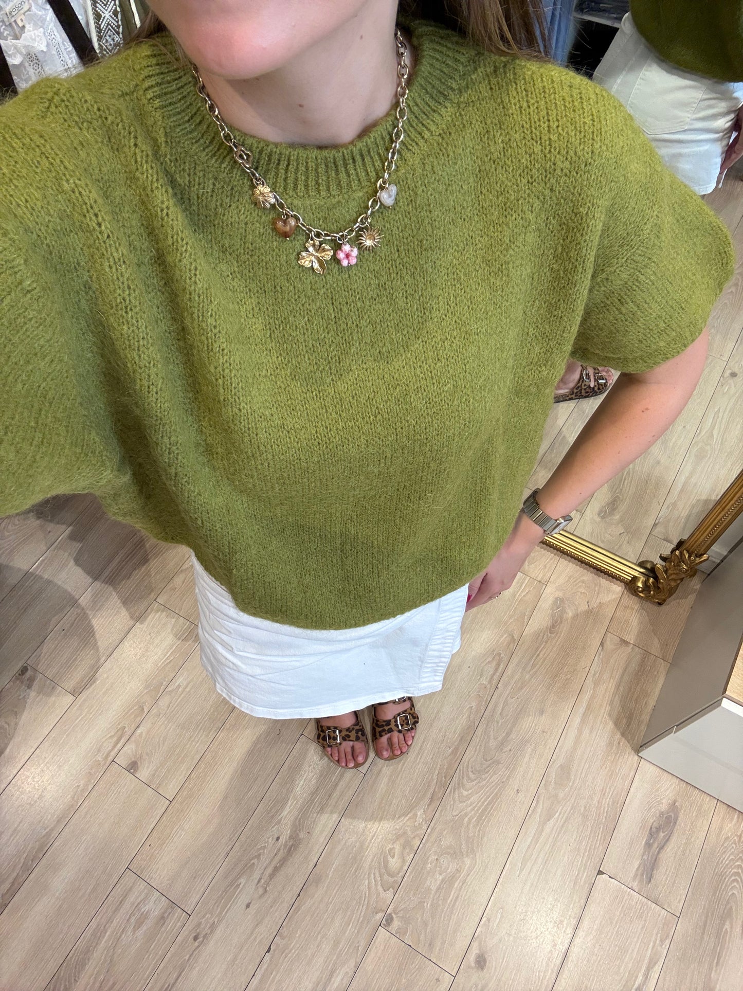 Pull Louna Vert Olive