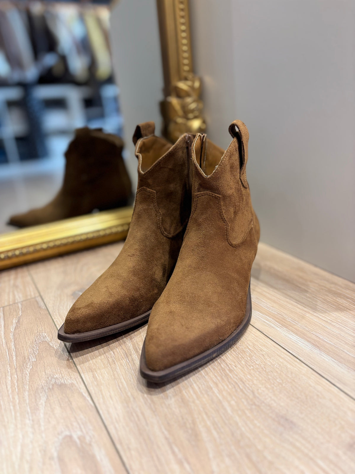 Bottines Camel