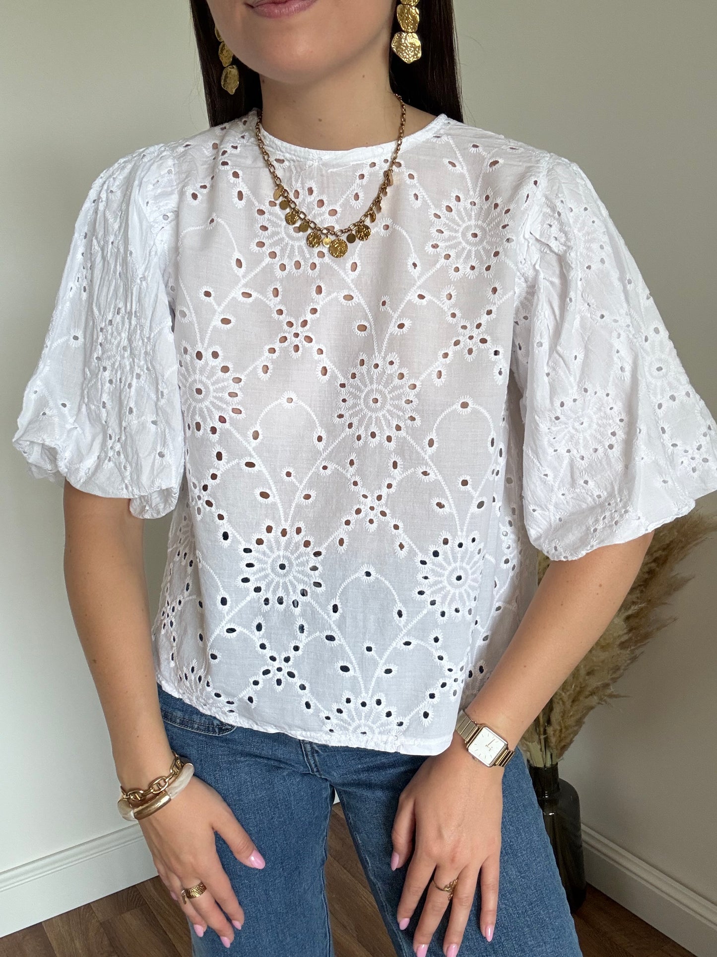 Blouse Charlotte Blanche