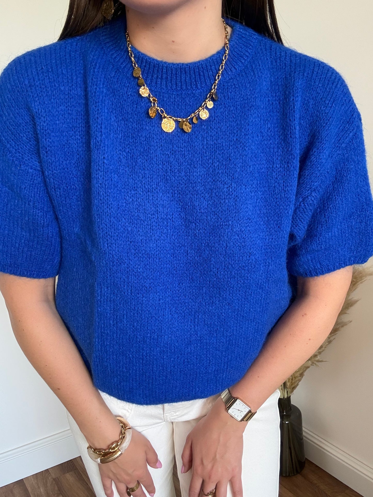 Pull Louna Bleu Électrique