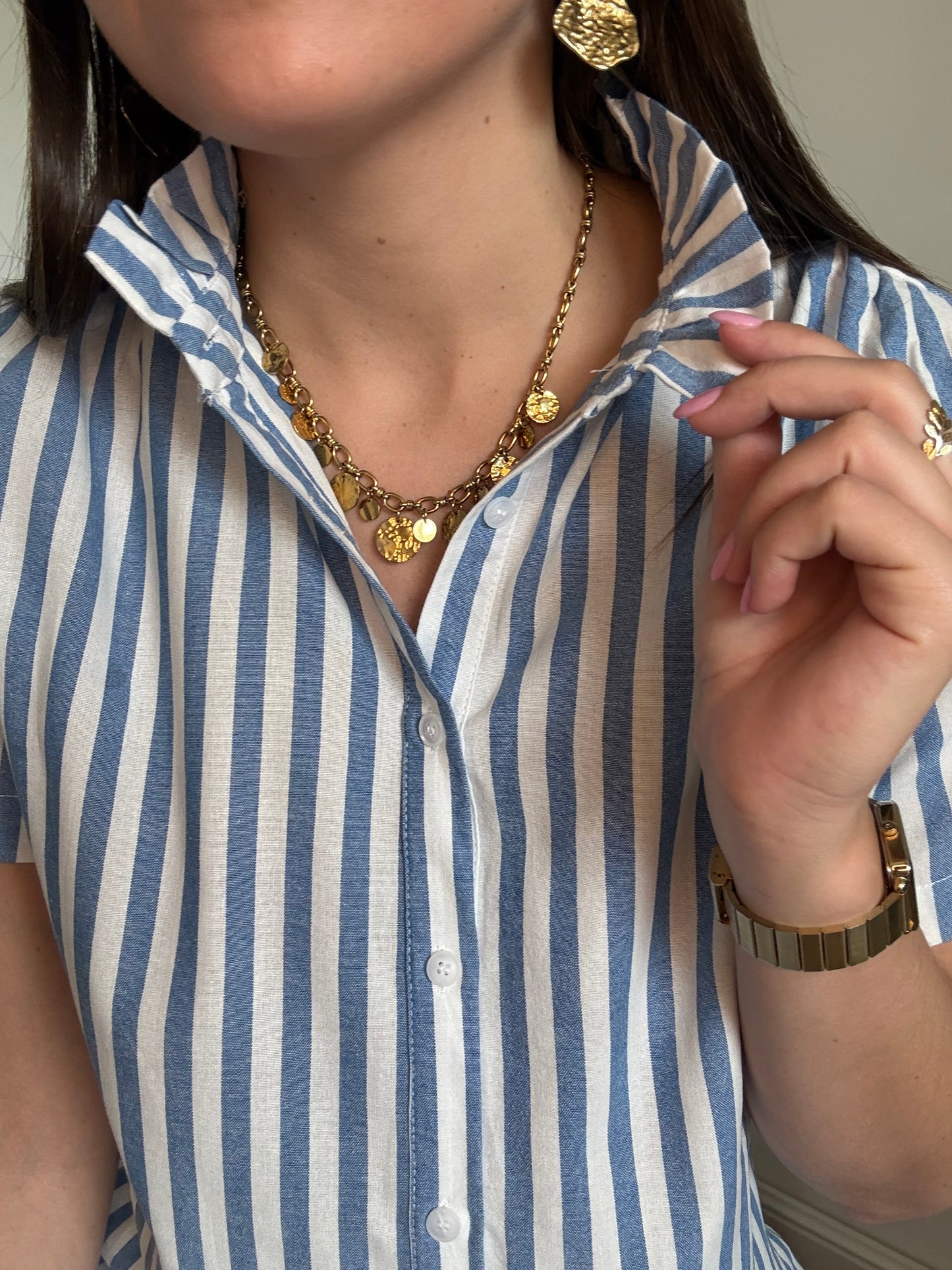 Robe Maëva Bleue