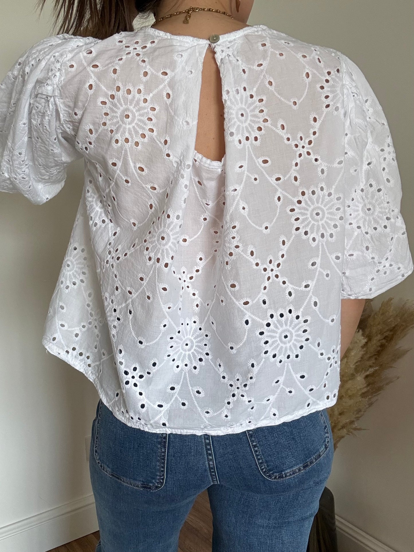 Blouse Charlotte Blanche