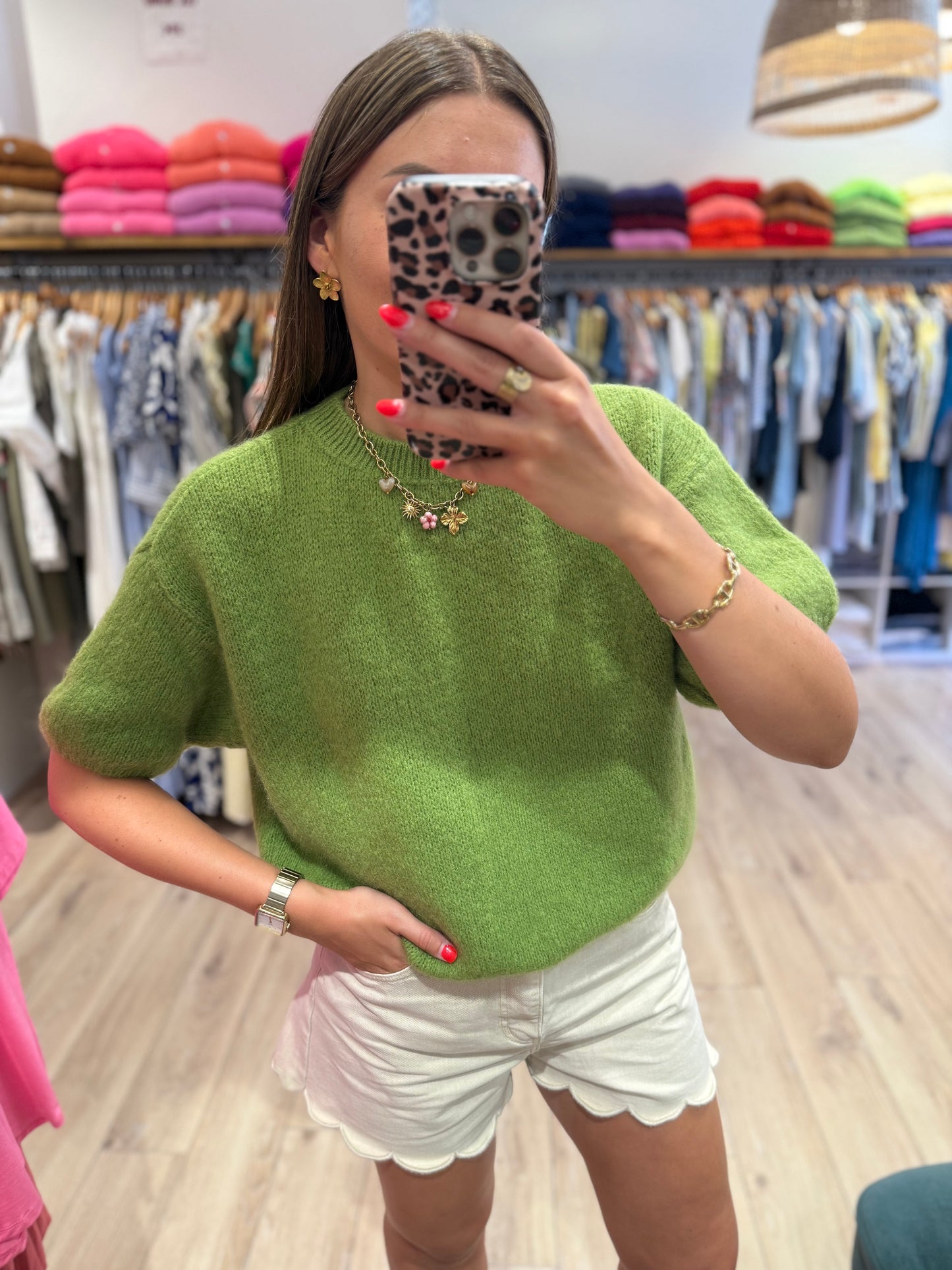 Pull Louna Vert Olive