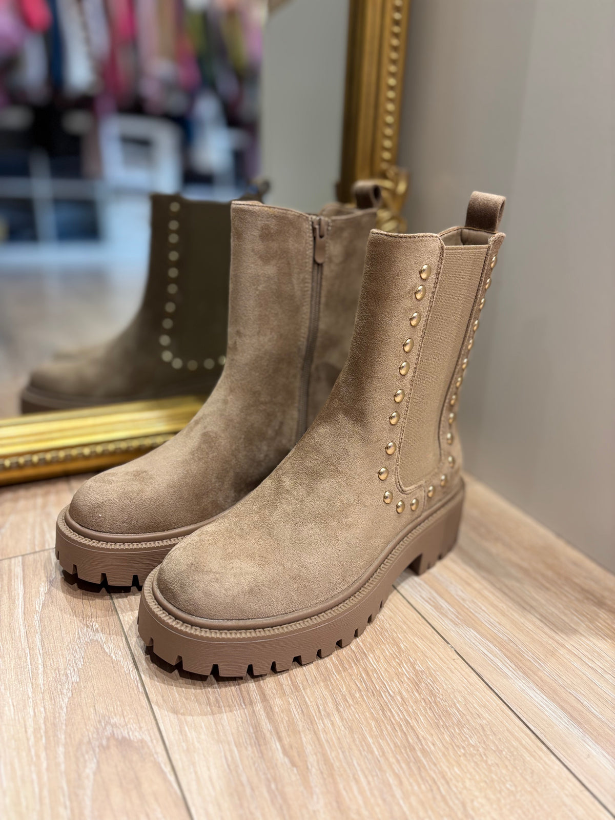 Bottes Beige