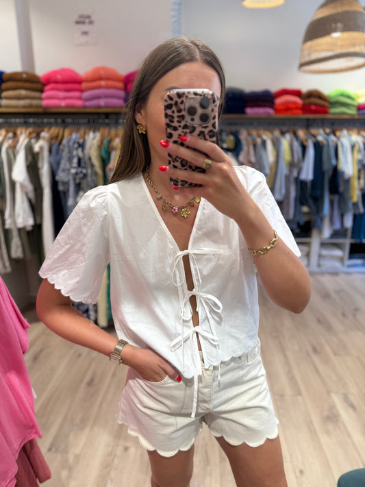 Blouse Lilou Blanche