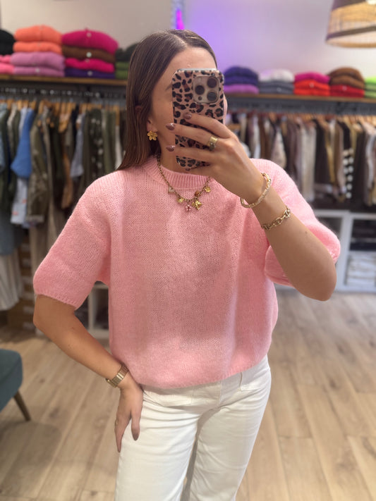 Pull Louna Rose clair