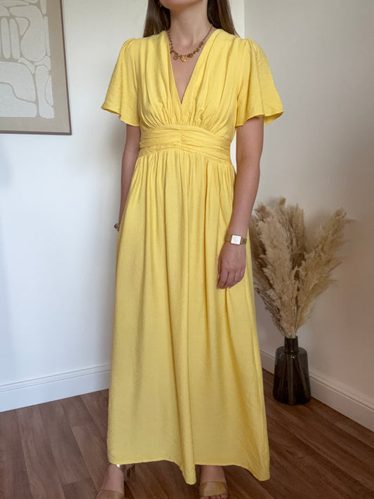 Robe Alba Jaune