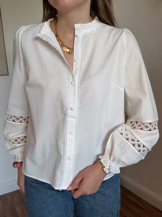 Chemise Jeanne Blanche