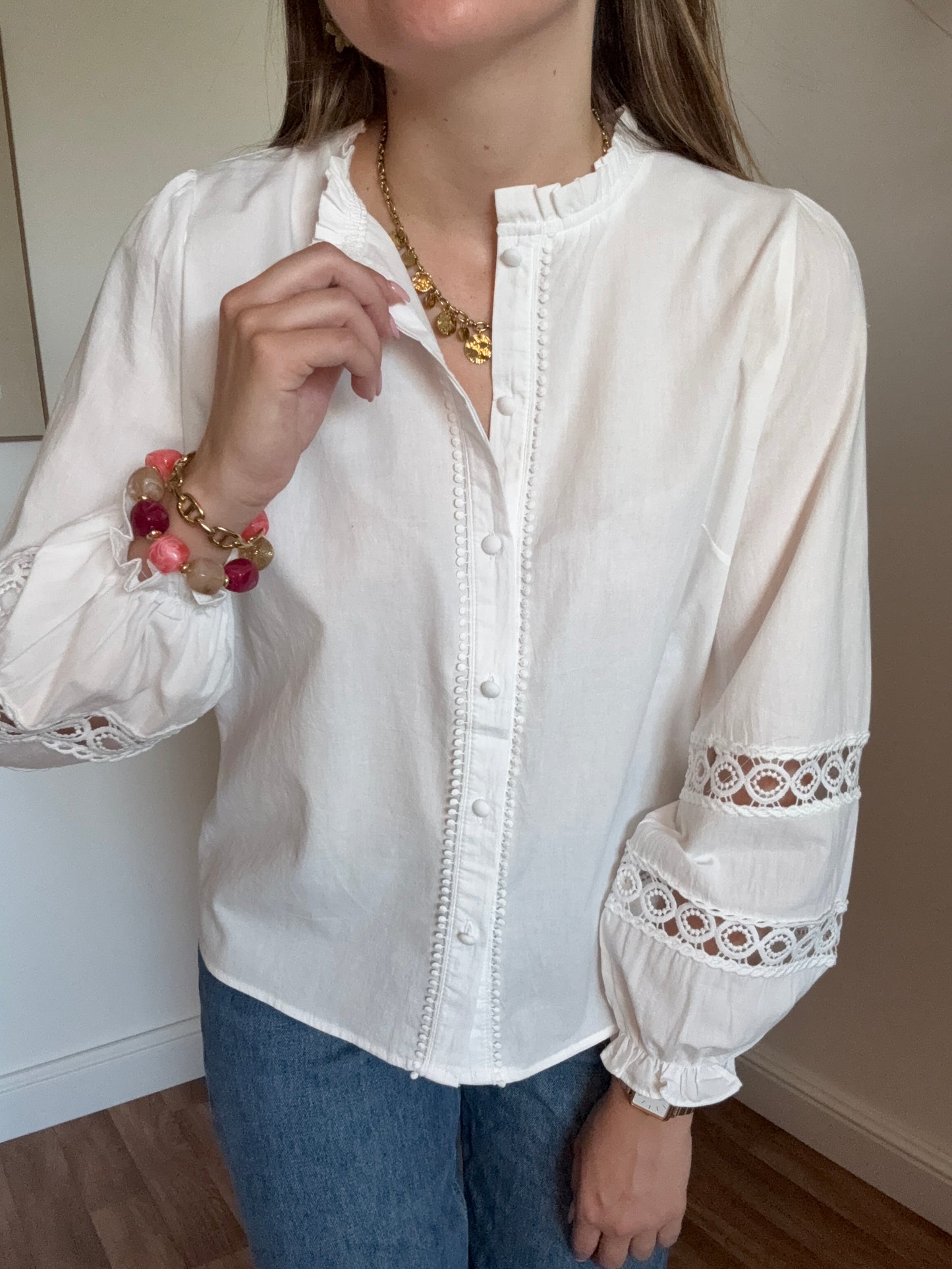 Chemise Jeanne Blanche
