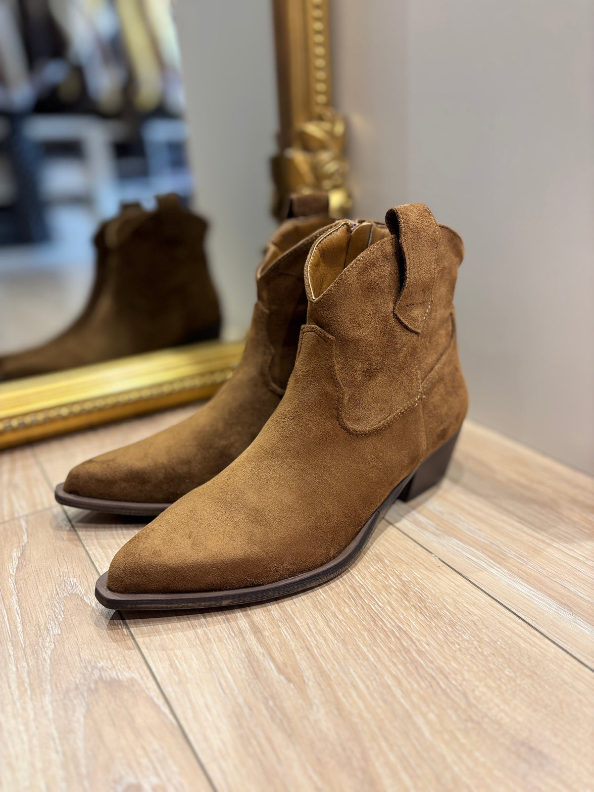 Bottines Camel