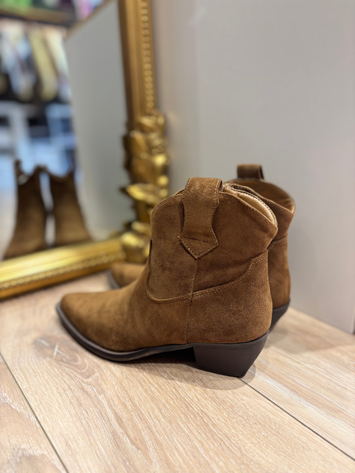 Bottines Camel